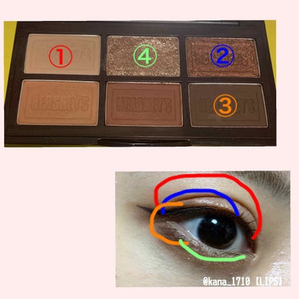 ハーシー プレイカラーアイズミニ/ETUDE/アイシャドウパレットを使ったクチコミ(2枚目)