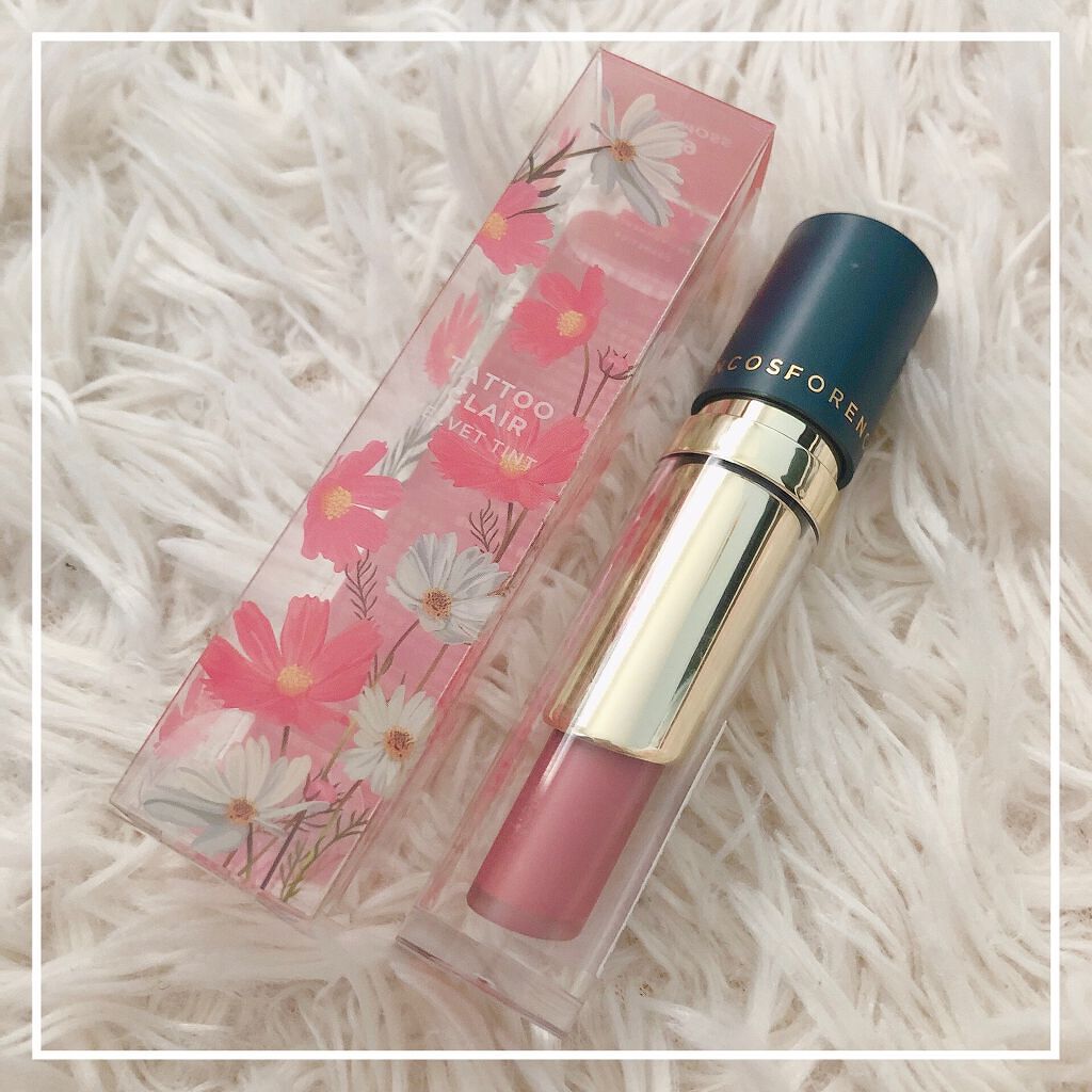 タトゥーベルベットティント/フォレンコス/リップティントを使ったクチコミ（1枚目）