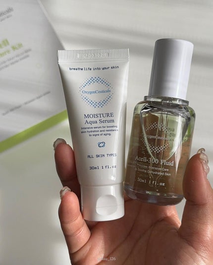 Oxygen Ceuticals キャビア美容液のクチコミ「◀︎毎日韓国コスメをレビュー中🇰🇷
﹏﹏﹏﹏﹏﹏﹏﹏﹏﹏﹏﹏
▷Oxgen Ceutical.....」(2枚目)