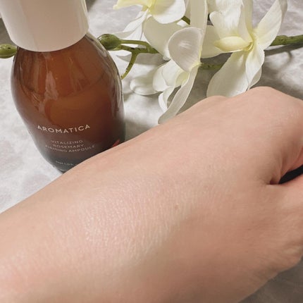 バイタライジング ローズマリー ファーミング アンプル/AROMATICA/美容液を使ったクチコミ(4枚目)