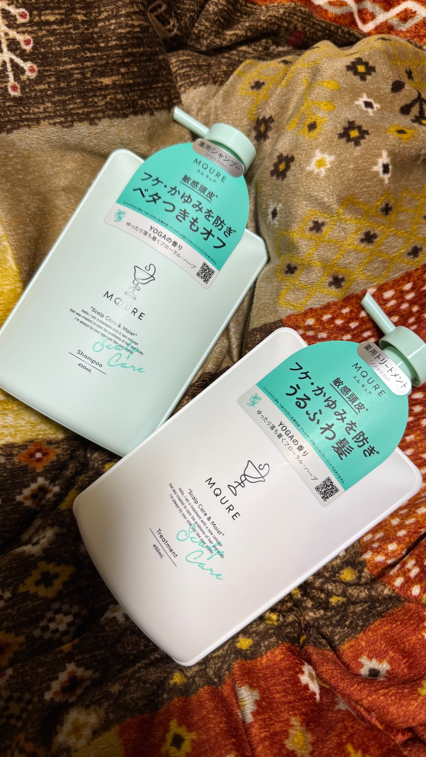 Scalp Care&Moist 薬用シャンプー/薬用トリートメント/MQURE/市販シャンプーを使ったクチコミ(1枚目)