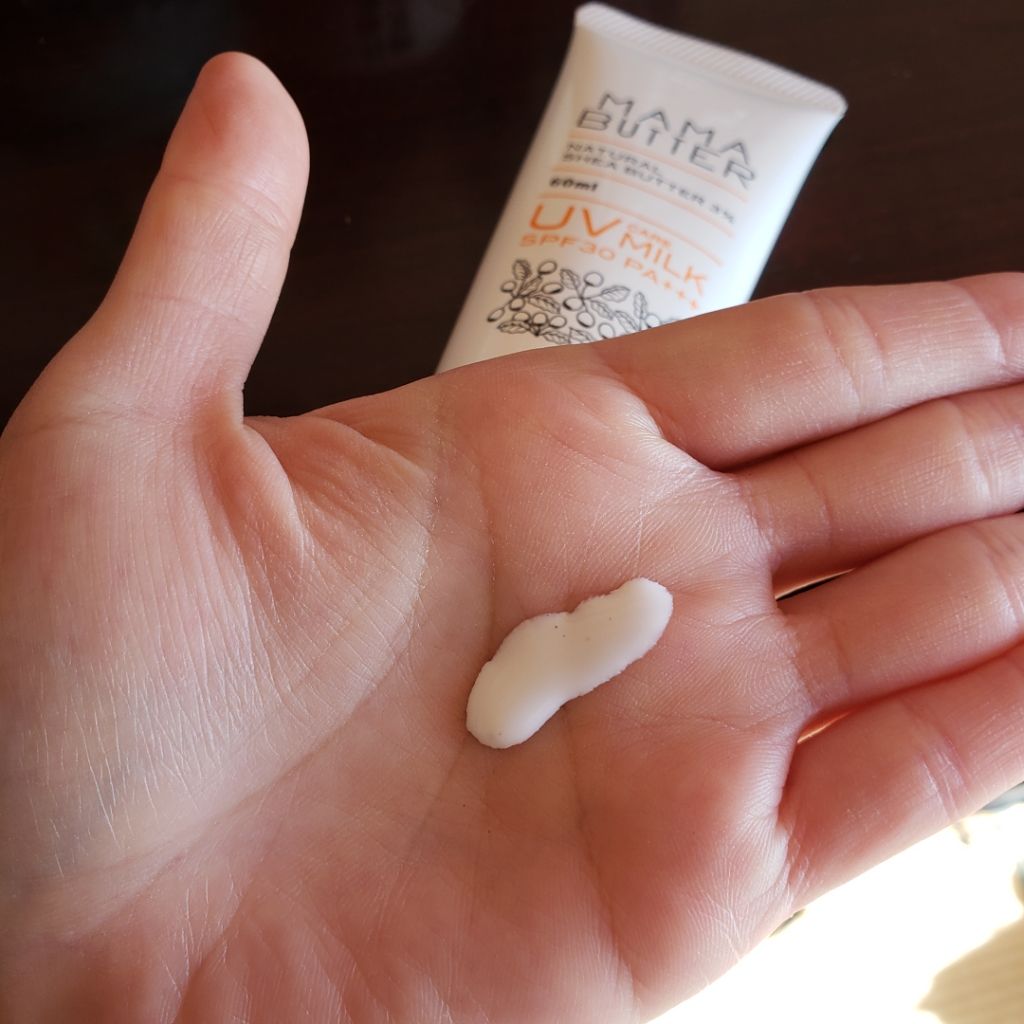 UVケアミルク 無香料/ママバター/日焼け止めミルクを使ったクチコミ(2枚目)