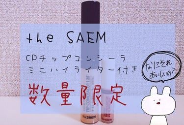 カバーパーフェクション チップコンシーラー/the SAEM/コンシーラーを使ったクチコミ（1枚目）