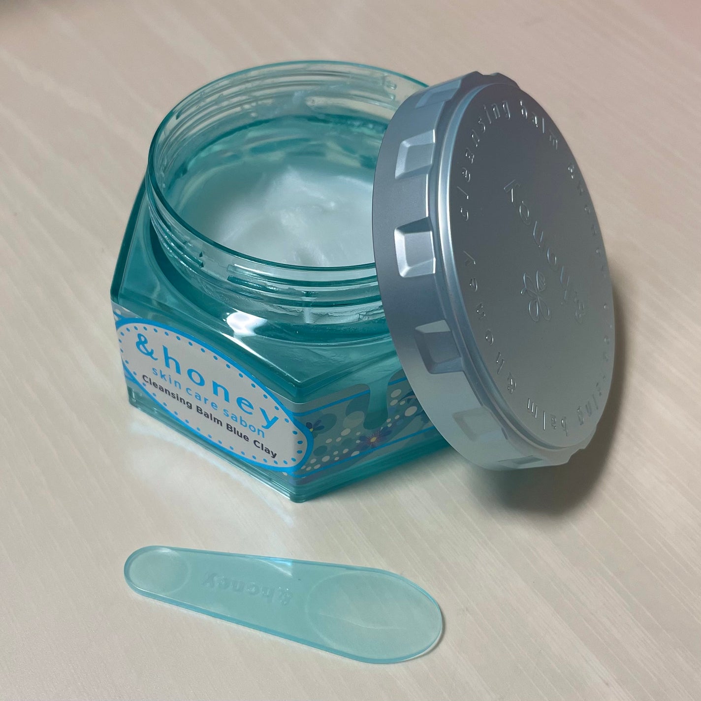 アンドハニー サボン クレンジングバーム ブルークレイ/&honey/クレンジングバームを使ったクチコミ(3枚目)