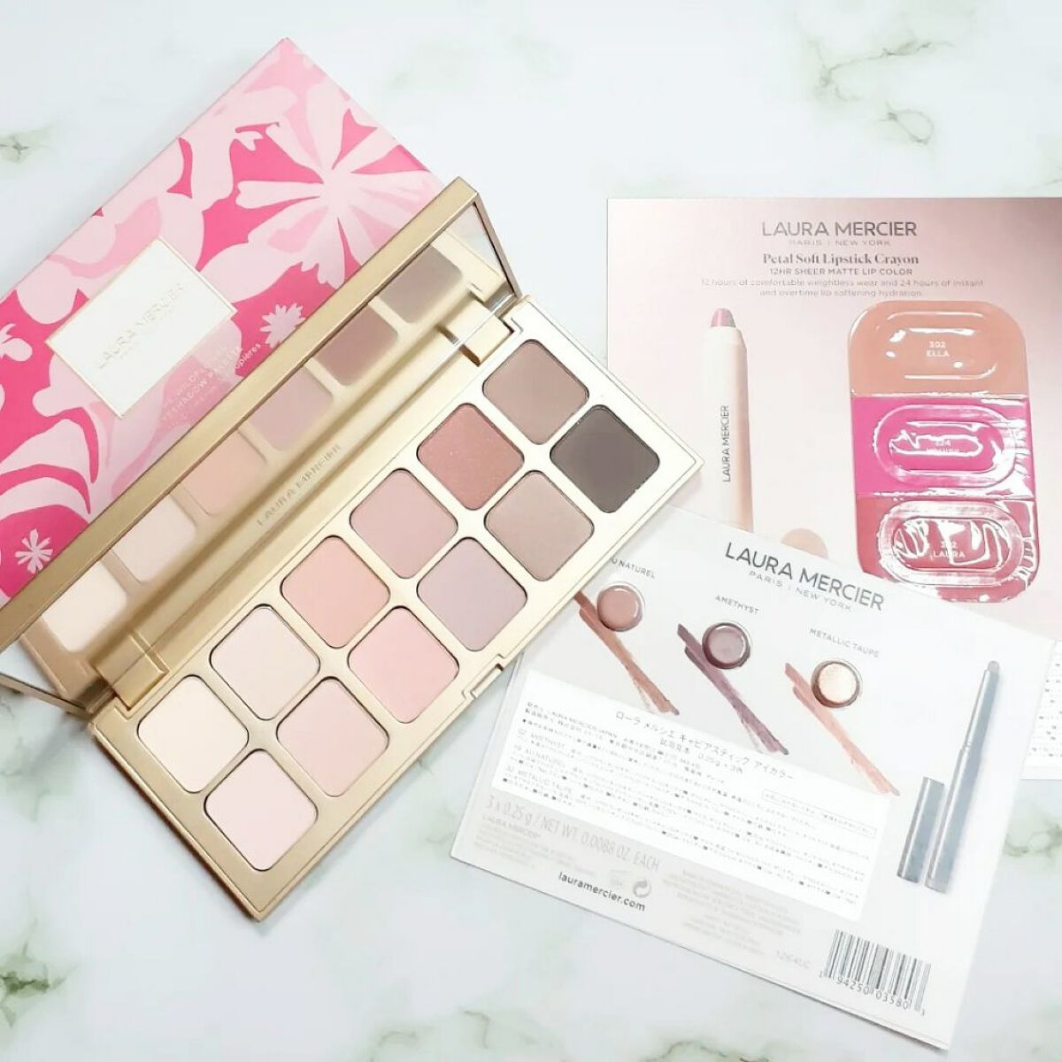 ザ ワイルドフラワー アイシャドウ パレット/ローラ メルシエ/マルチパレットを使ったクチコミ（1枚目）