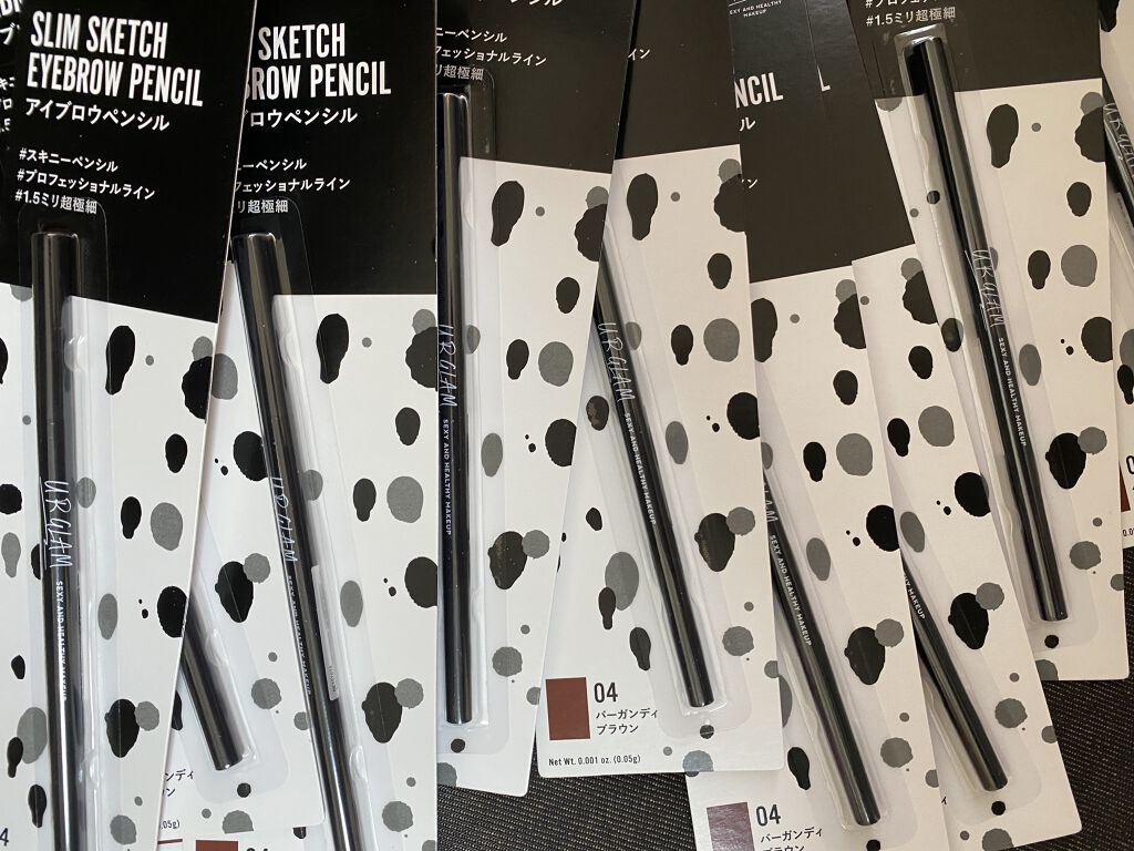 スリムスケッチアイブロウペンシル/U R GLAM/アイブロウペンシルを使ったクチコミ（1枚目）
