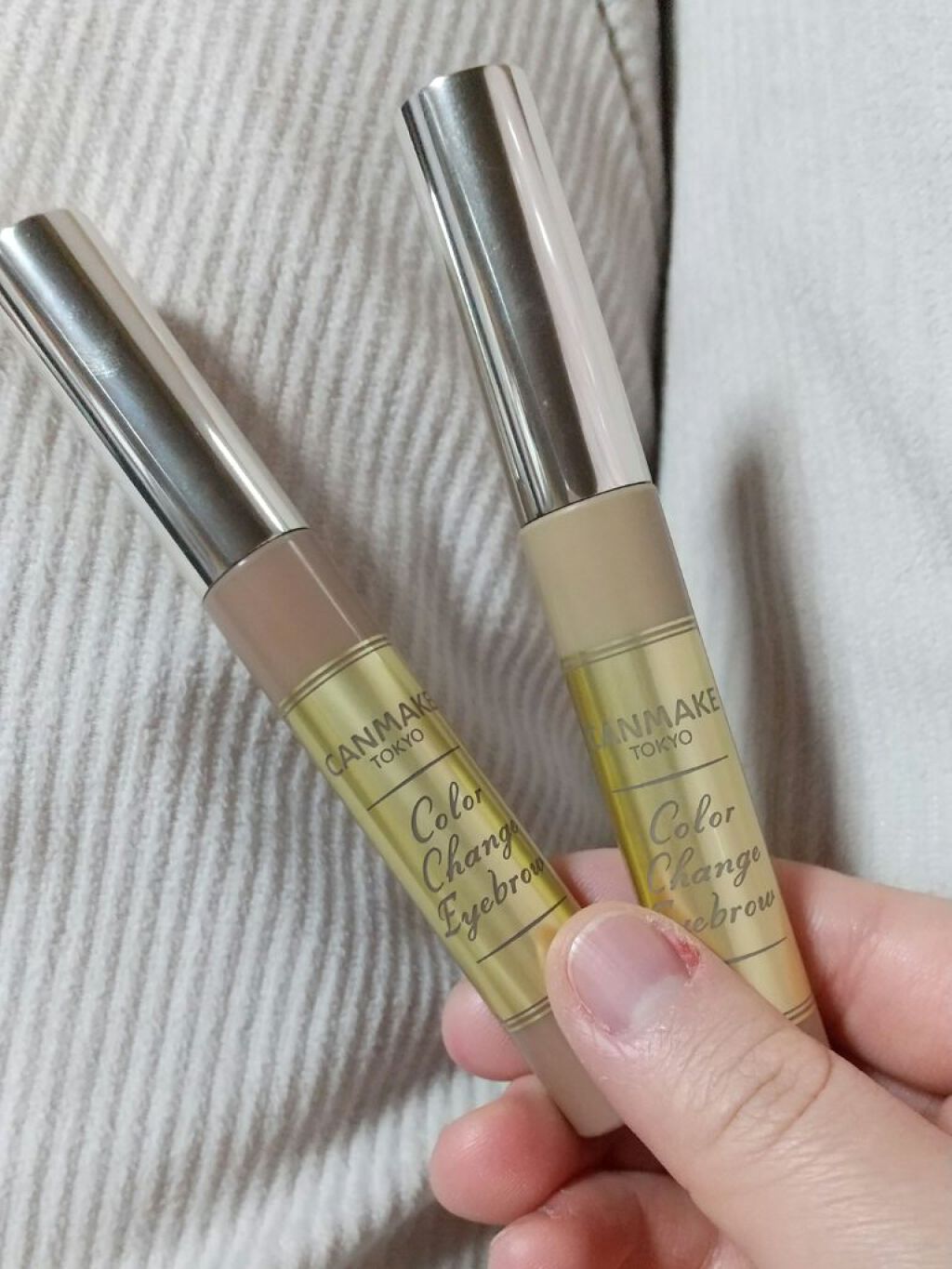 カラーチェンジアイブロウ/キャンメイク/眉マスカラを使ったクチコミ(1枚目)