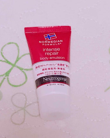 ノルウェー フォーミュラ インテンスリペア ボディ エマルジョン/Neutrogena/ボディローションを使ったクチコミ（1枚目）