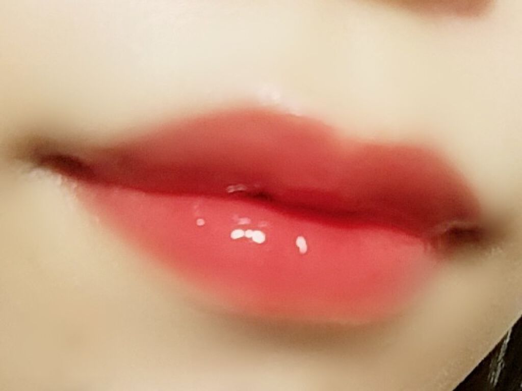 ジューシーラスティングティント/rom&nd/リップティントを使ったクチコミ（2枚目）