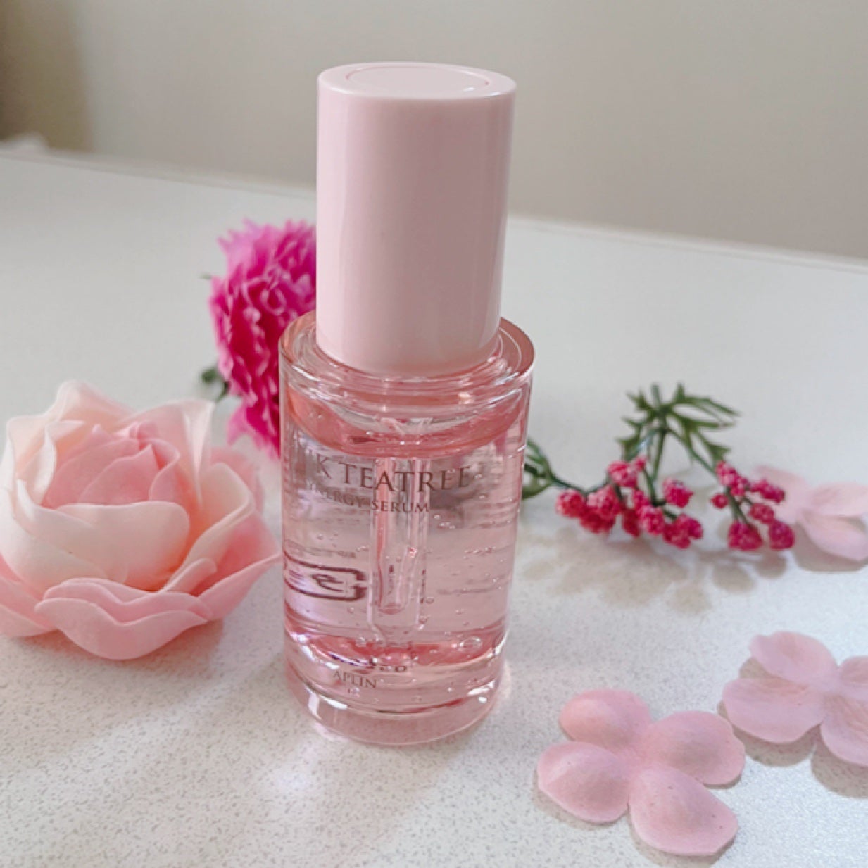 ピンクティーツリーシナジーセラム/APLIN/美容液を使ったクチコミ(2枚目)