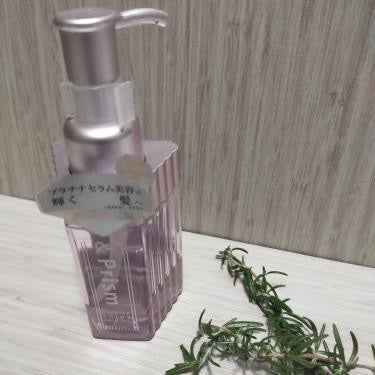 ミラクル シャイン ヘアオイル/&Prism/ヘアオイルを使ったクチコミ(1枚目)