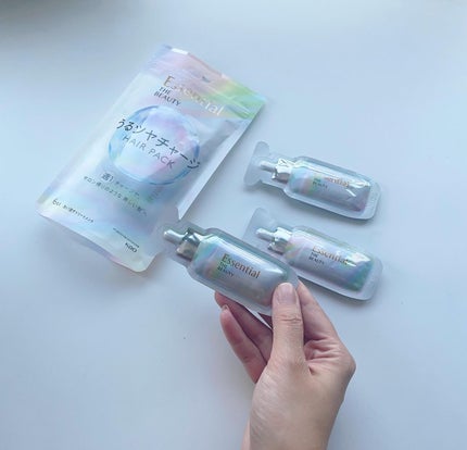 ザビューティ うるツヤチャージヘアパック/エッセンシャル/ヘアマスク・ヘアパックを使ったクチコミ(2枚目)