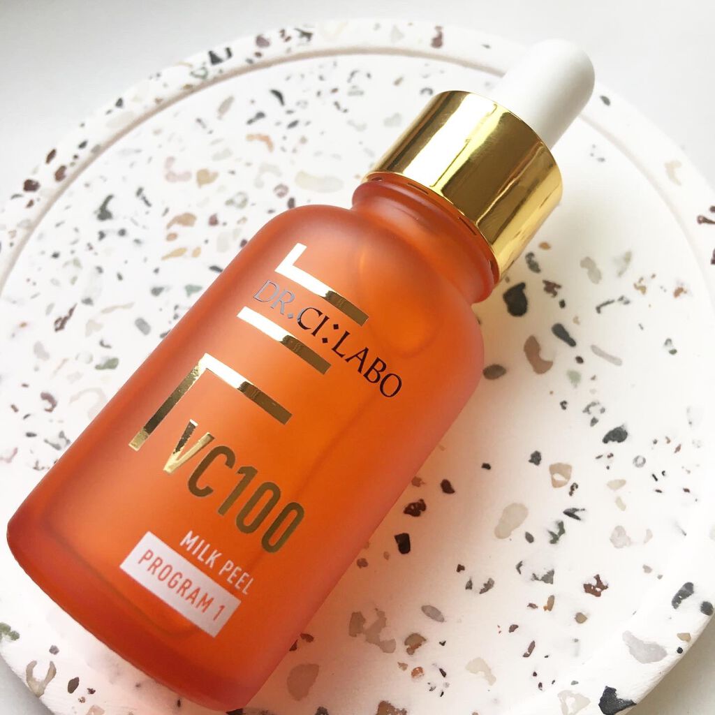 VC100ミルクピール プログラム1/ドクターシーラボⓇ/美容液を使ったクチコミ(1枚目)