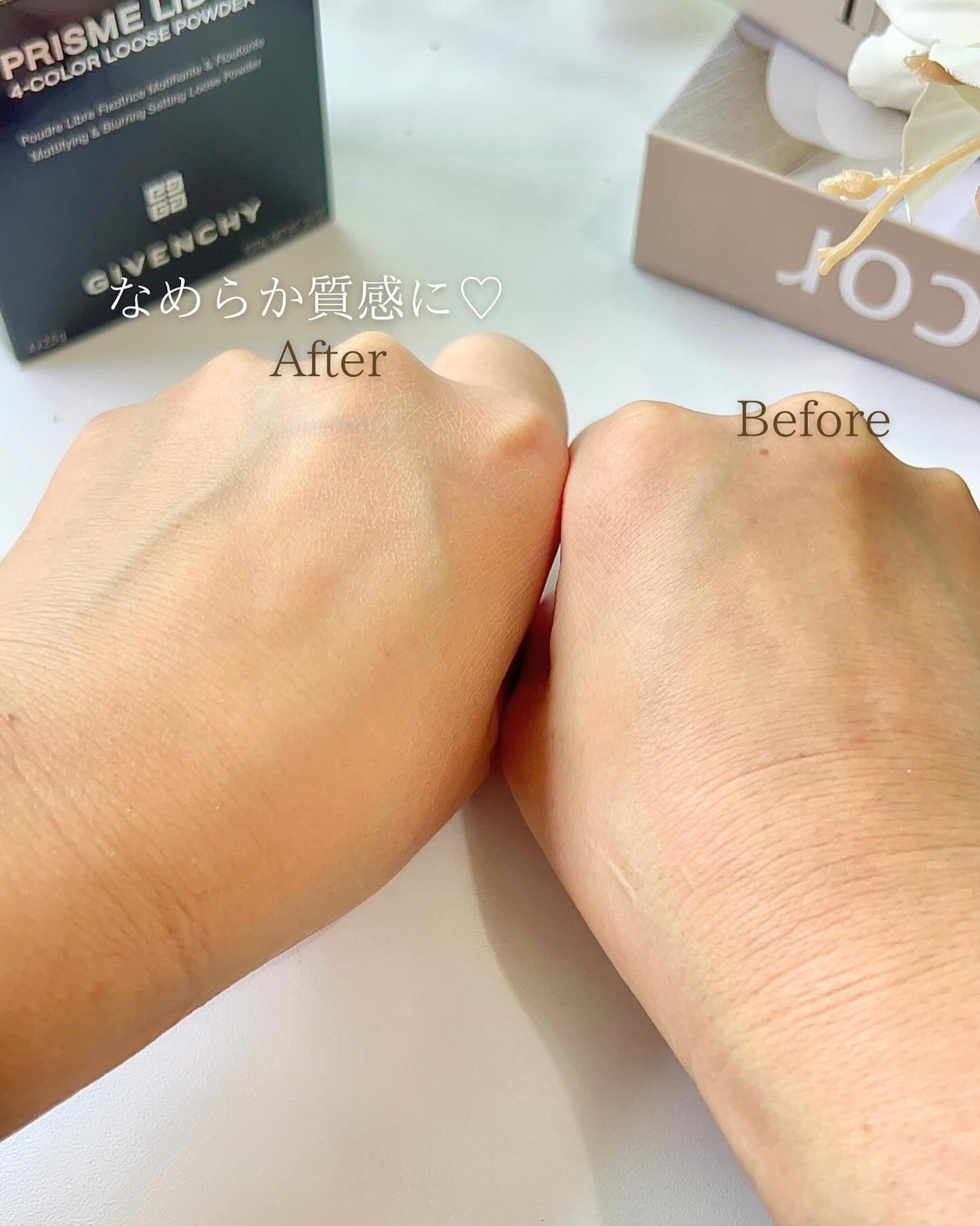 プリズム・リーブル/GIVENCHY/ルースパウダーを使ったクチコミ(7枚目)