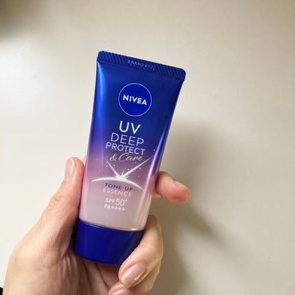 ニベアUV ディープ プロテクト&ケア トーンアップ エッセンス/ニベア/日焼け止めローションを使ったクチコミ(1枚目)