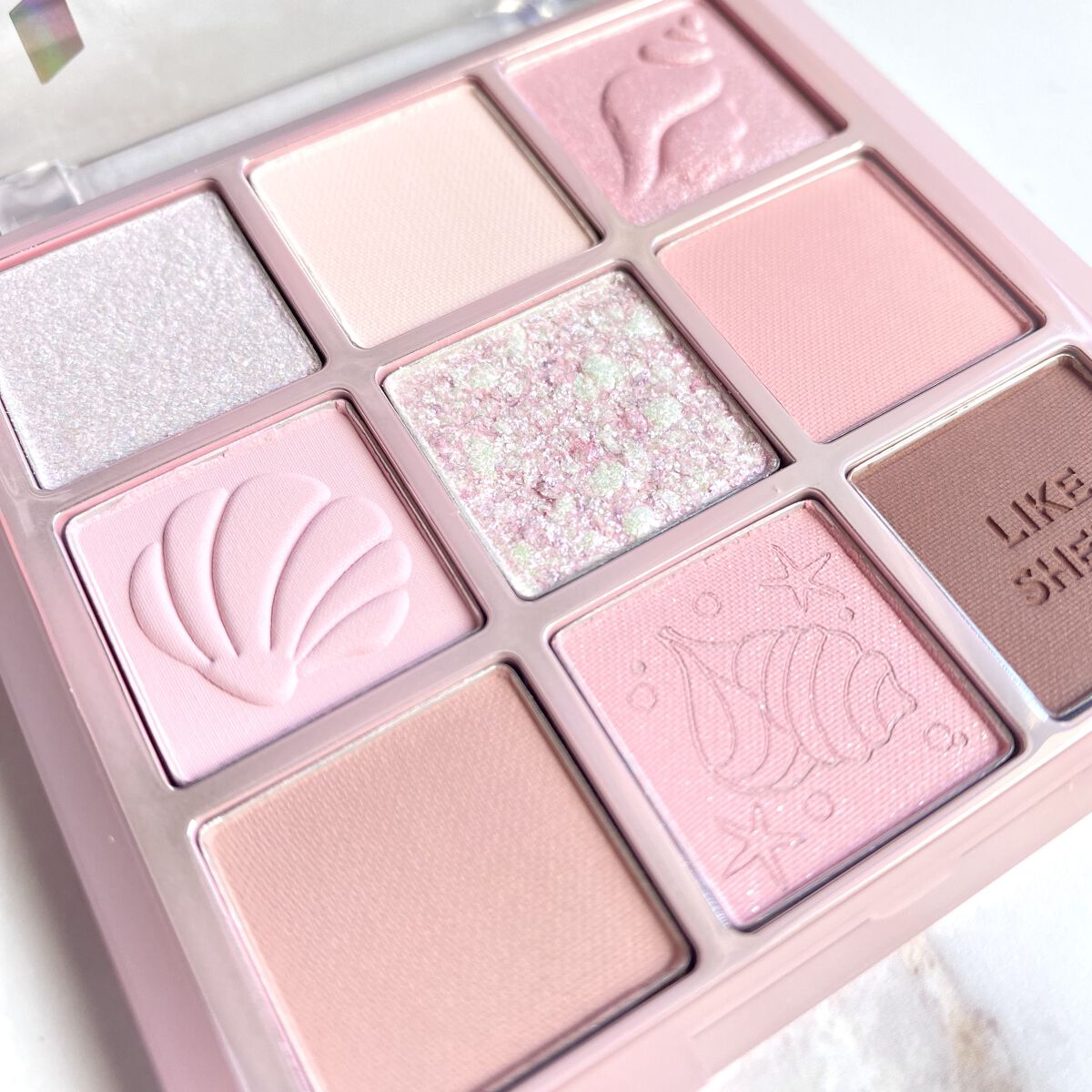 マイフェイブムードアイパレット 9カラー/HOLIKA HOLIKA/アイシャドウパレットを使ったクチコミ（2枚目）