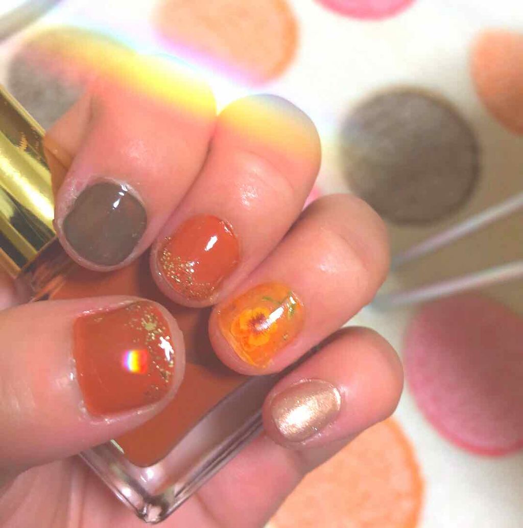 カラフルネイルズ/キャンメイク/マニキュアを使ったクチコミ（1枚目）