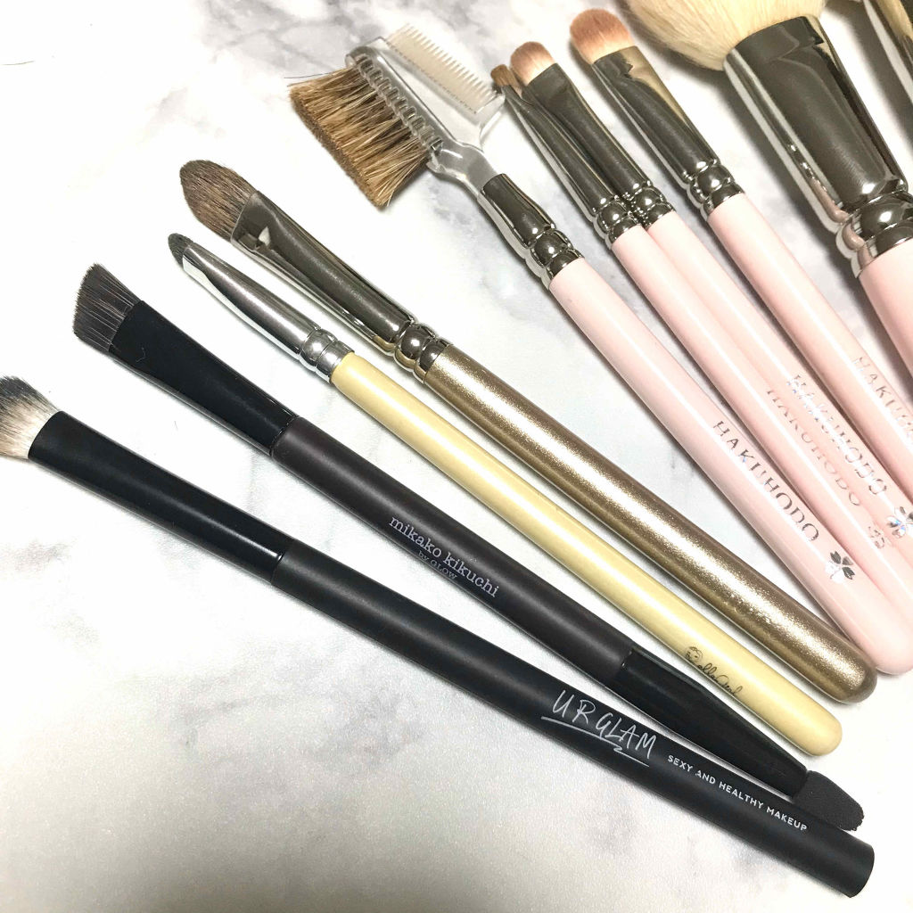 メイクアップブラシ/白鳳堂/メイクブラシを使ったクチコミ（3枚目）