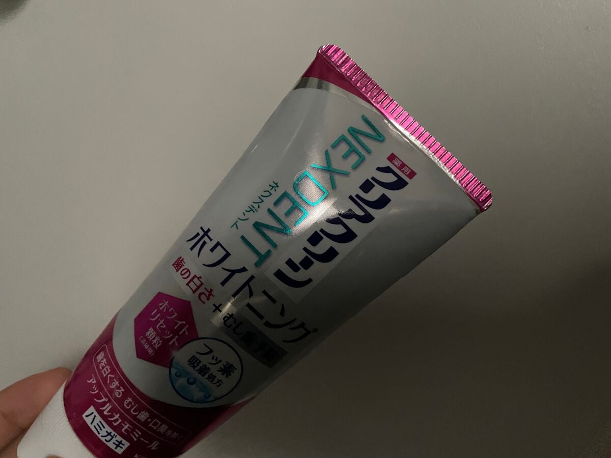 クリアクリーンNEXDENT ホワイトニングクリア/クリアクリーン/歯磨き粉を使ったクチコミ(1枚目)