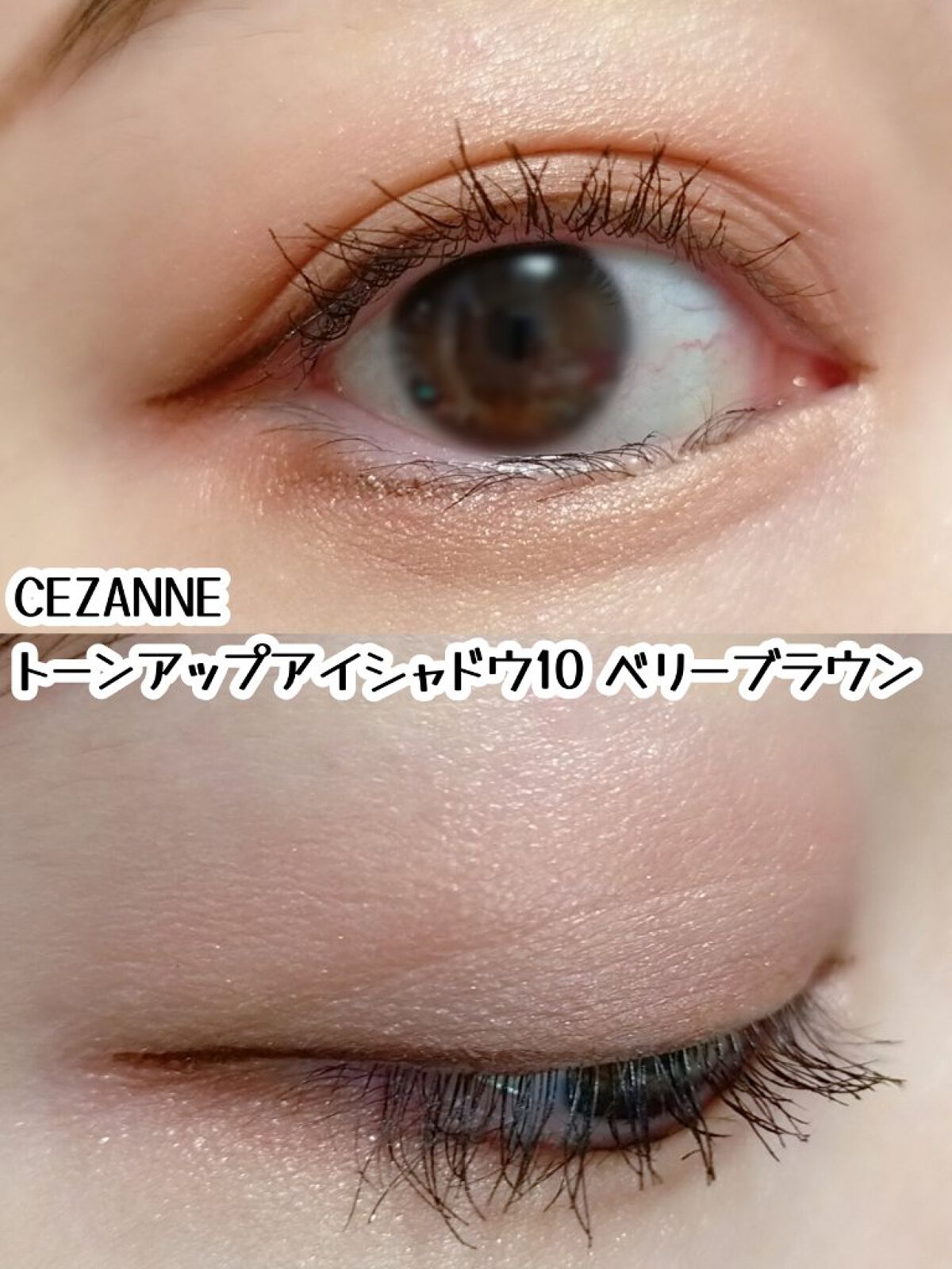 トーンアップアイシャドウ/CEZANNE/アイシャドウパレットを使ったクチコミ（3枚目）