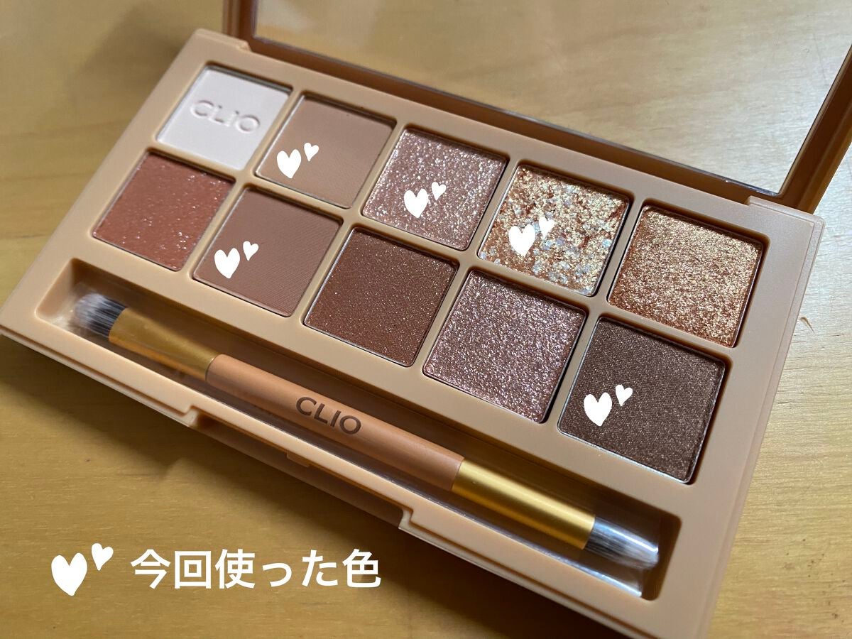 プロ アイ パレット/CLIO/アイシャドウパレットを使ったクチコミ(3枚目)