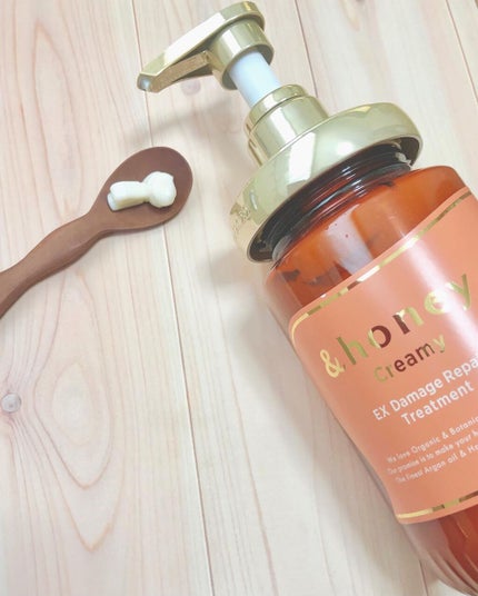 Creamy EXダメージリペアシャンプー1.0/ヘアトリートメント2.0/&honey/市販シャンプーを使ったクチコミ(3枚目)