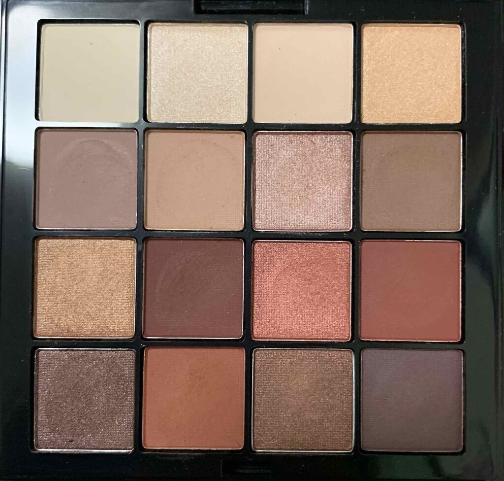 UT シャドウ パレット/NYX Professional Makeup/アイシャドウパレットを使ったクチコミ（2枚目）