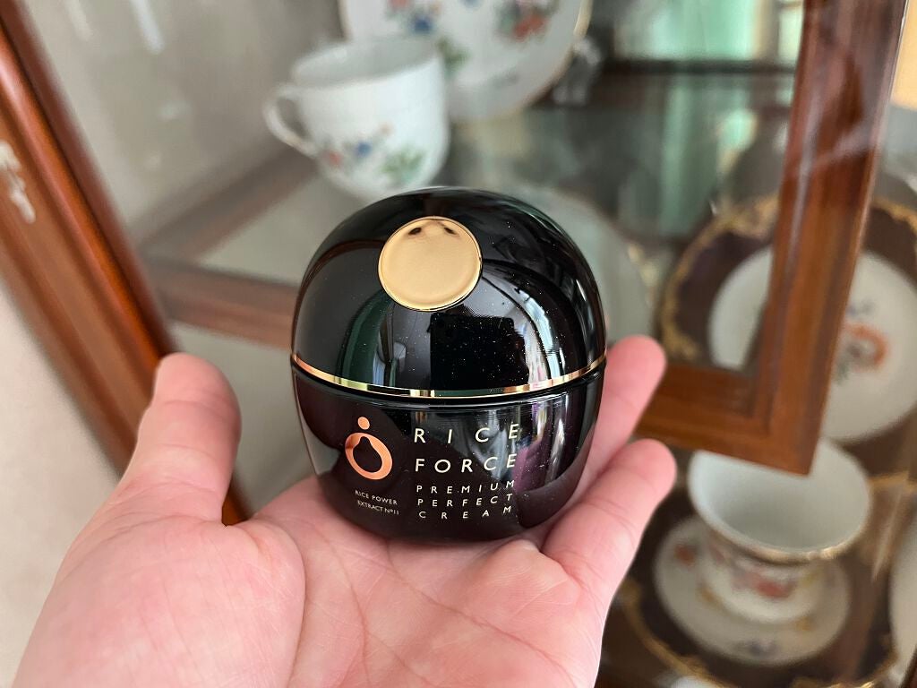 プレミアムパーフェクトクリーム/ライスフォース/フェイスクリームを使ったクチコミ(1枚目)