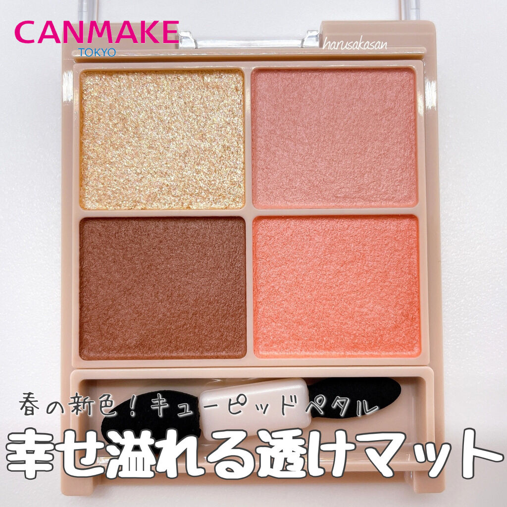 シルキースフレアイズ（マットタイプ）/キャンメイク/アイシャドウパレットを使ったクチコミ（1枚目）