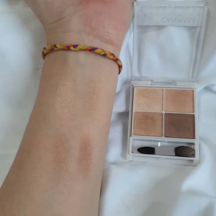 シルキースフレアイズ/キャンメイク/アイシャドウパレットを使ったクチコミ(3枚目)