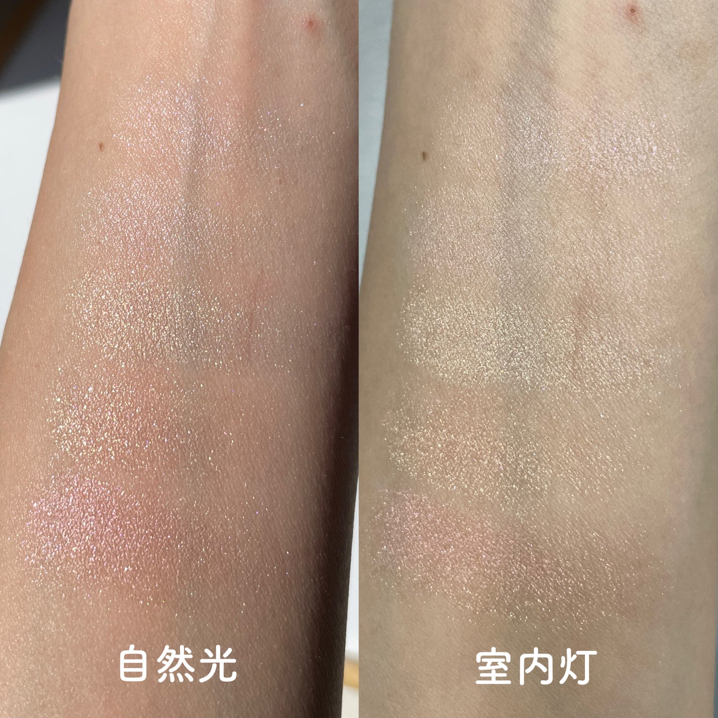 Mood Shower Face Palette/unleashia/パウダーハイライトを使ったクチコミ(5枚目)