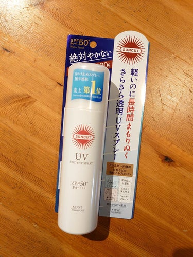 サンカットR プロテクトUV スプレー 90g【旧】/サンカット®/日焼け止め・UVケアを使ったクチコミ（1枚目）