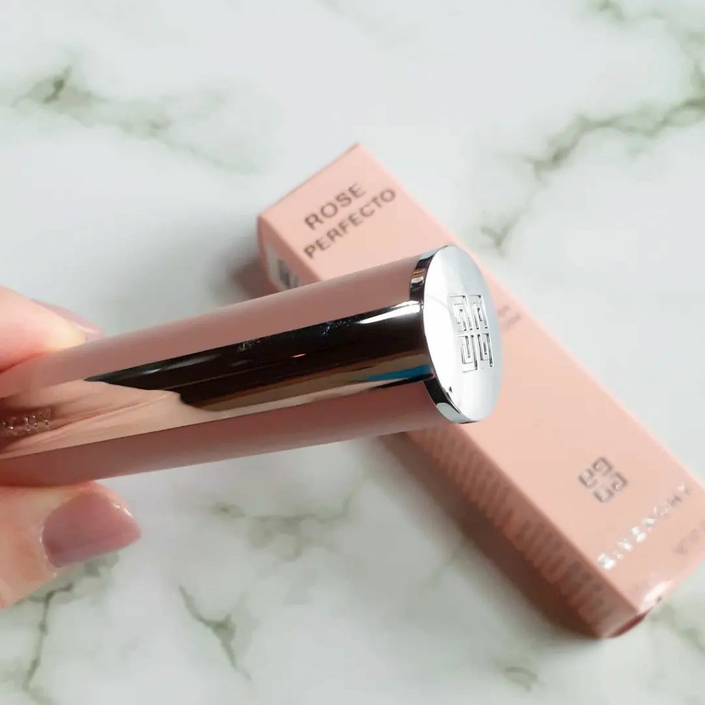 ローズ・パーフェクト No.302 ウォーム・メープル/GIVENCHY/リップバームを使ったクチコミ（2枚目）