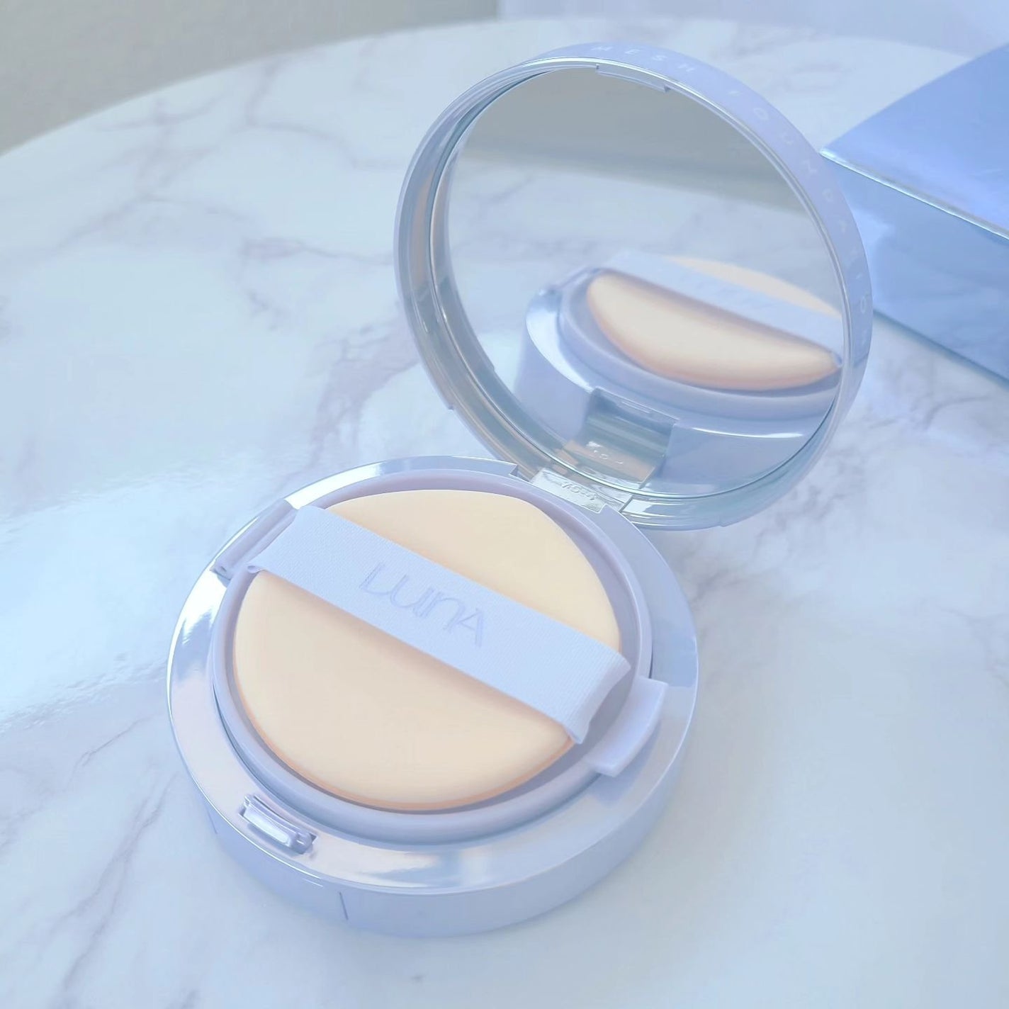 ハイパーメッシュファンデーション/LUNA/クッションファンデーションを使ったクチコミ(5枚目)