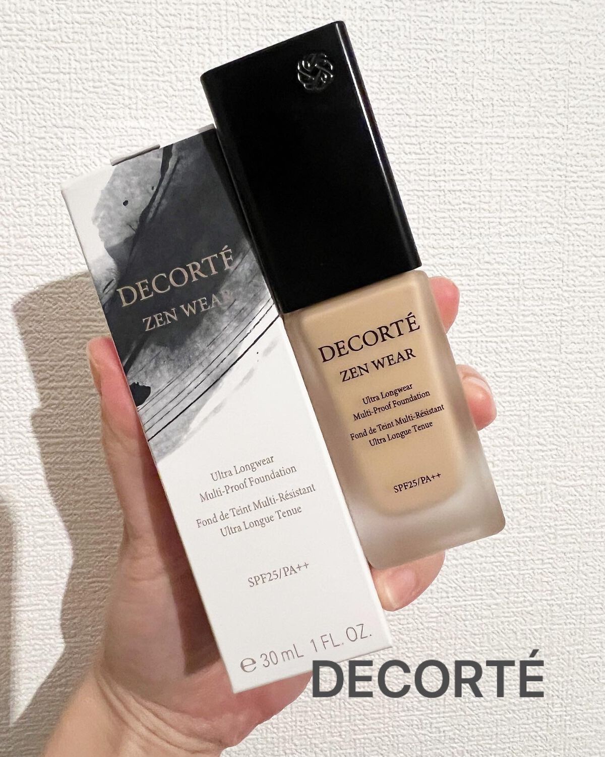 ゼン ウェア フルイド/DECORTÉ/リキッドファンデーションを使ったクチコミ（1枚目）