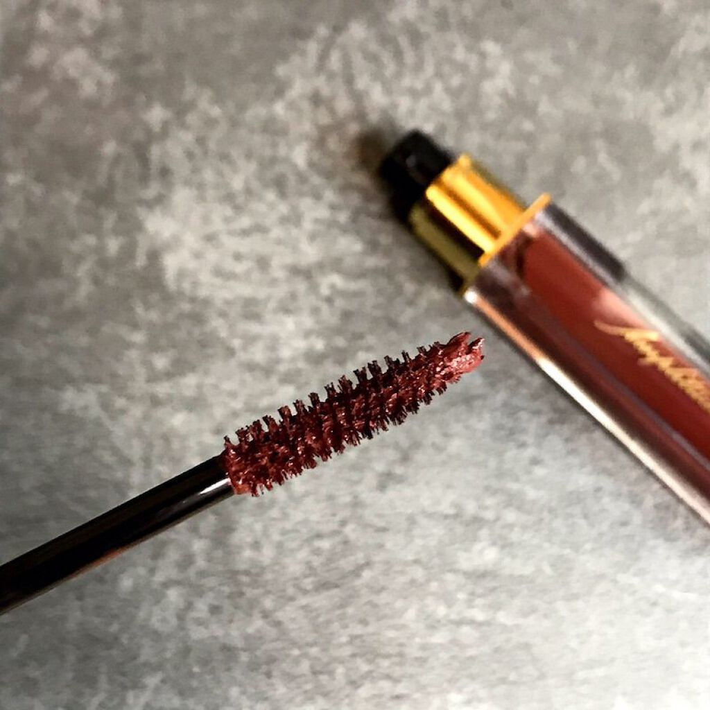 エクストラボリューム カラーマスカラ/Amplitude/マスカラを使ったクチコミ（2枚目）