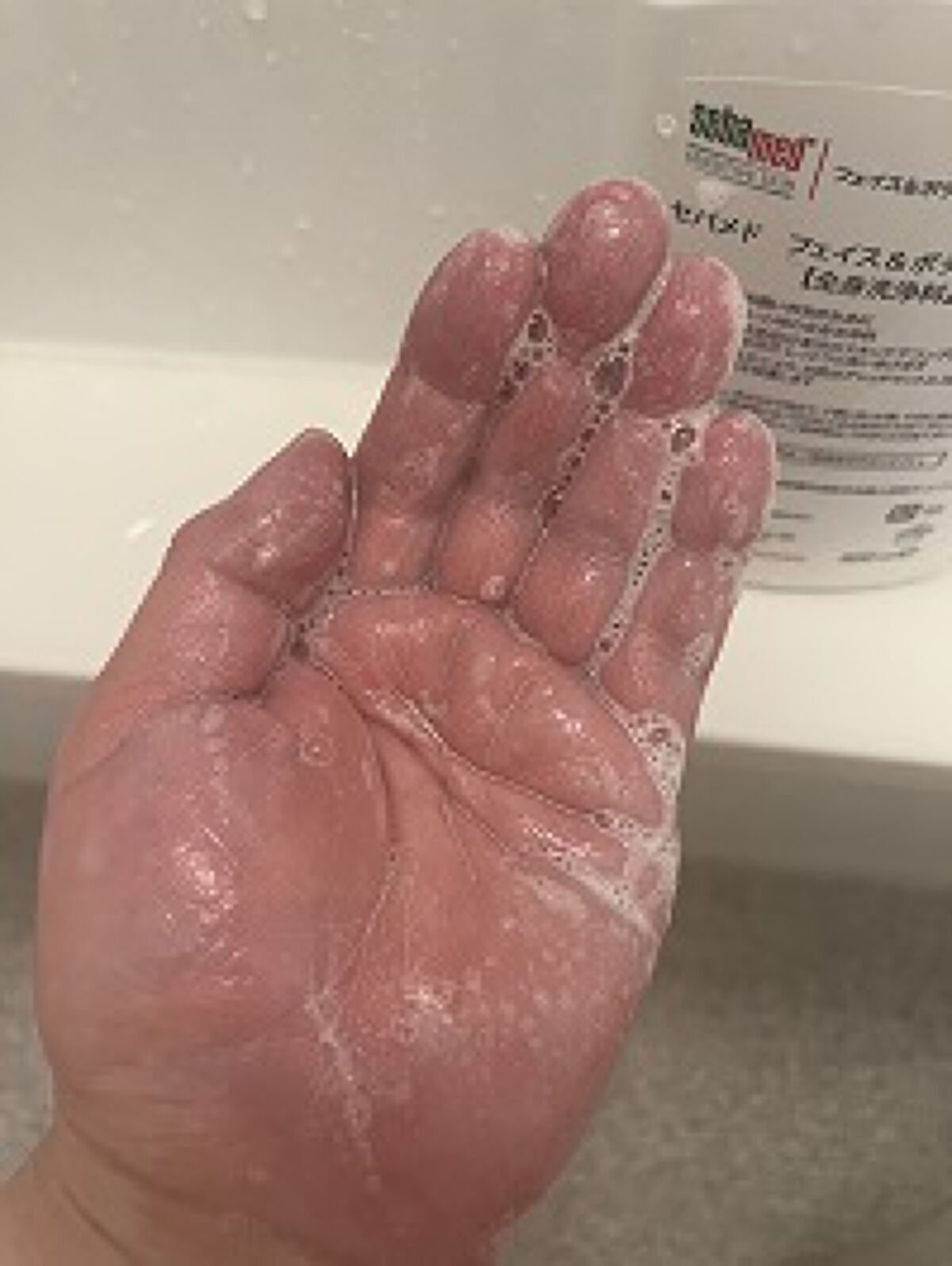 フェイス＆ボディウォッシュ/セバメド/ボディソープを使ったクチコミ（3枚目）