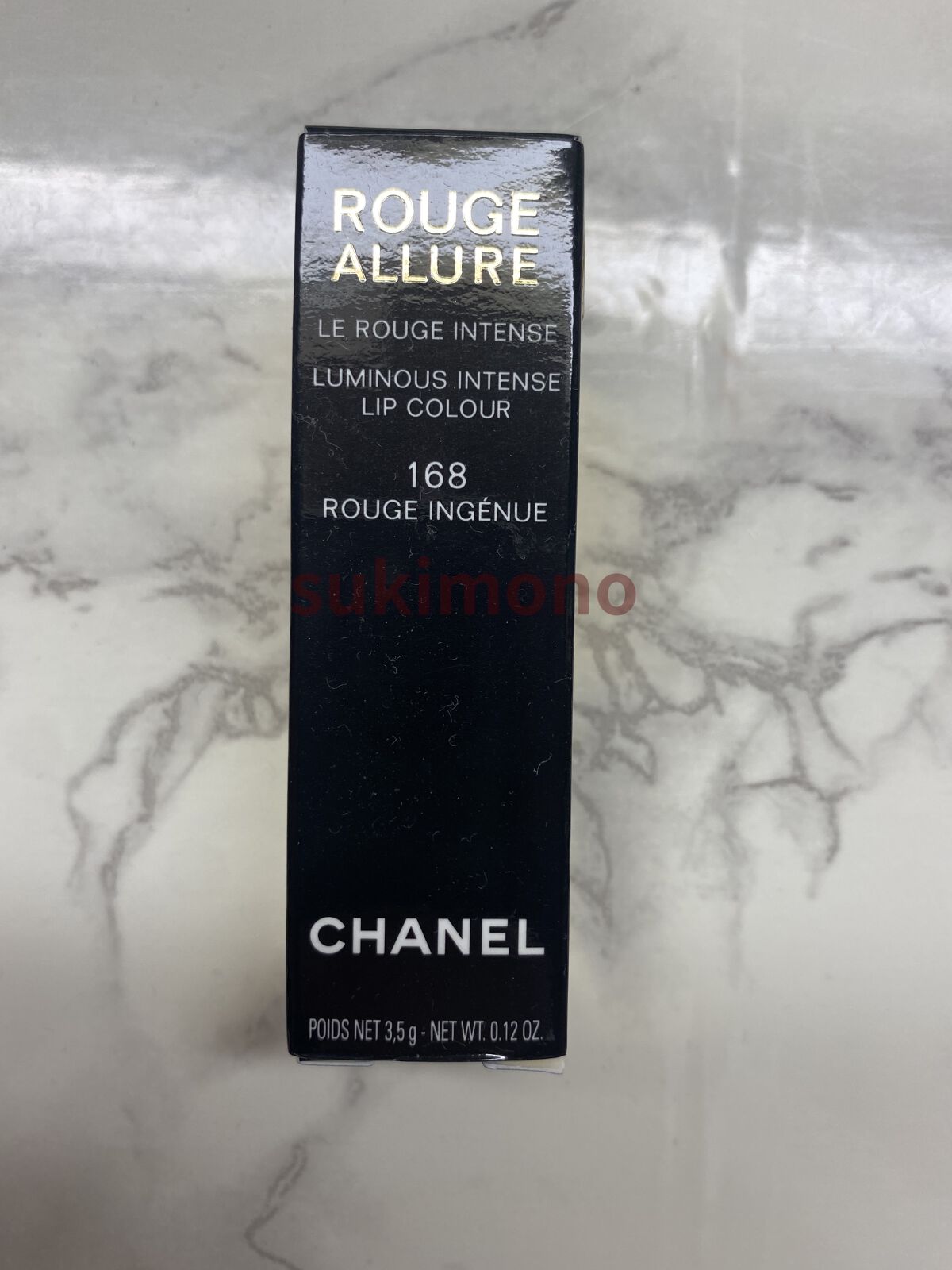 ルージュ アリュール 168 ルージュ アンジェニュ/CHANEL/口紅を使ったクチコミ（3枚目）