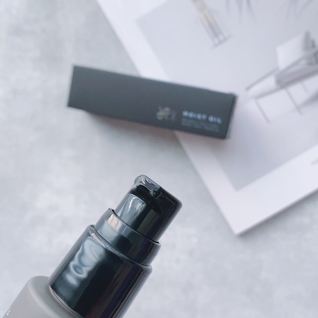 碧 モイストオイル〈金木犀〉/碧(ao)/アウトバストリートメントを使ったクチコミ(7枚目)