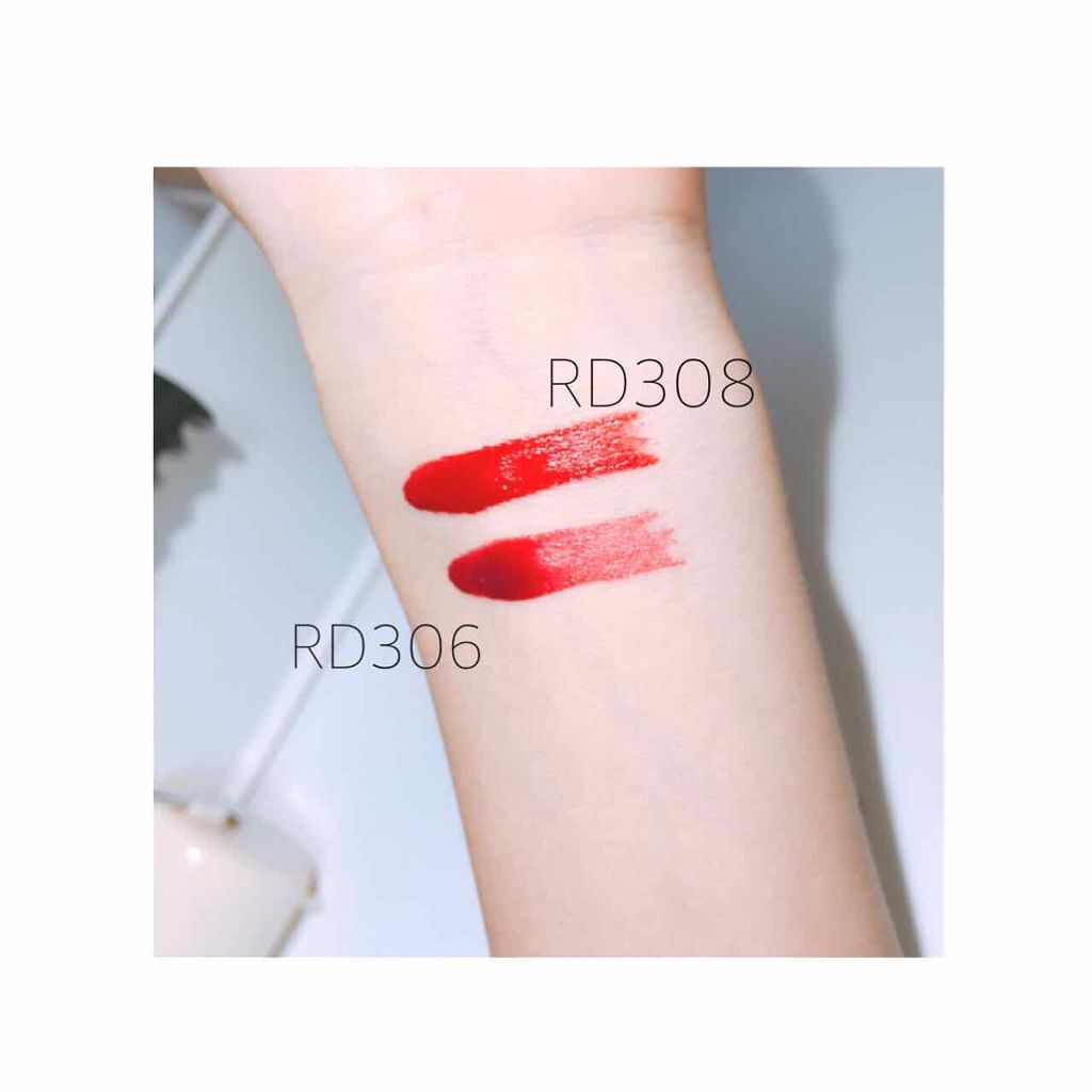 ディアダーリン ウォータージェルティント （アイスティント）/ETUDE/口紅を使ったクチコミ（2枚目）