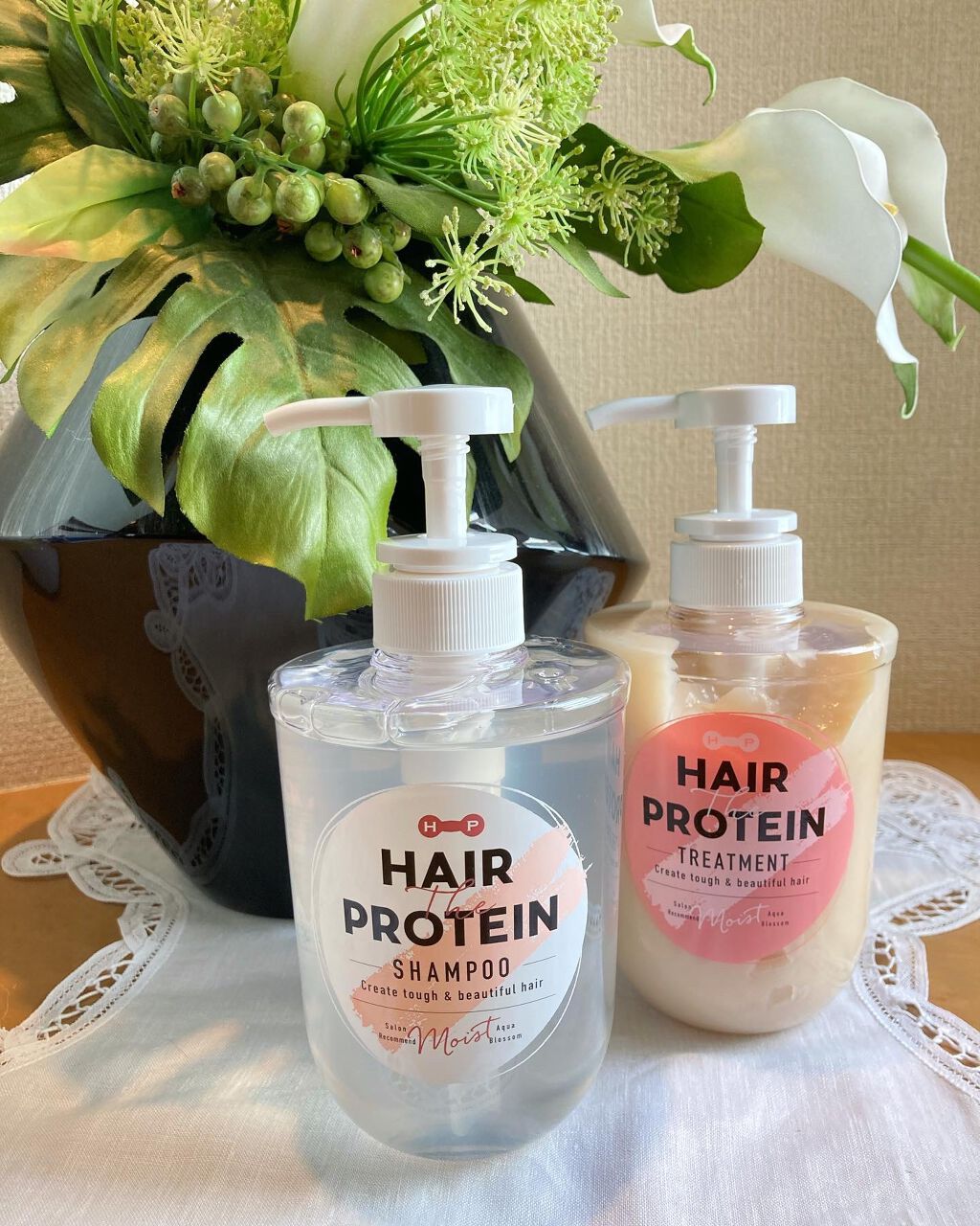 モイストシャンプー／ヘアトリートメント/ヘアザプロテイン/市販シャンプーを使ったクチコミ（1枚目）