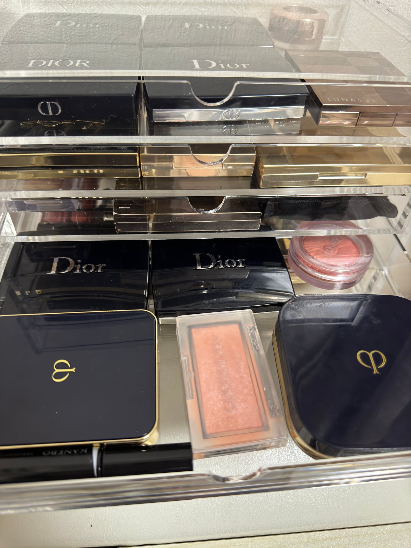 重なるアクリルケース2段引出・大/無印良品/その他化粧小物を使ったクチコミ(4枚目)