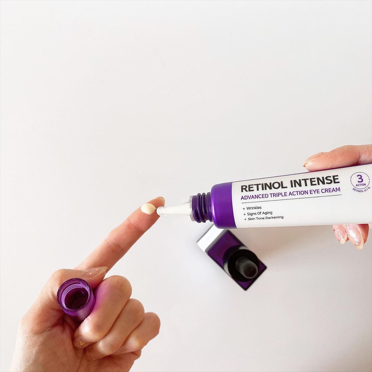 レチノールインテンシブ アドバンスドトリプルアクションアイクリーム/SOME BY MI/アイケア・アイクリームを使ったクチコミ（2枚目）