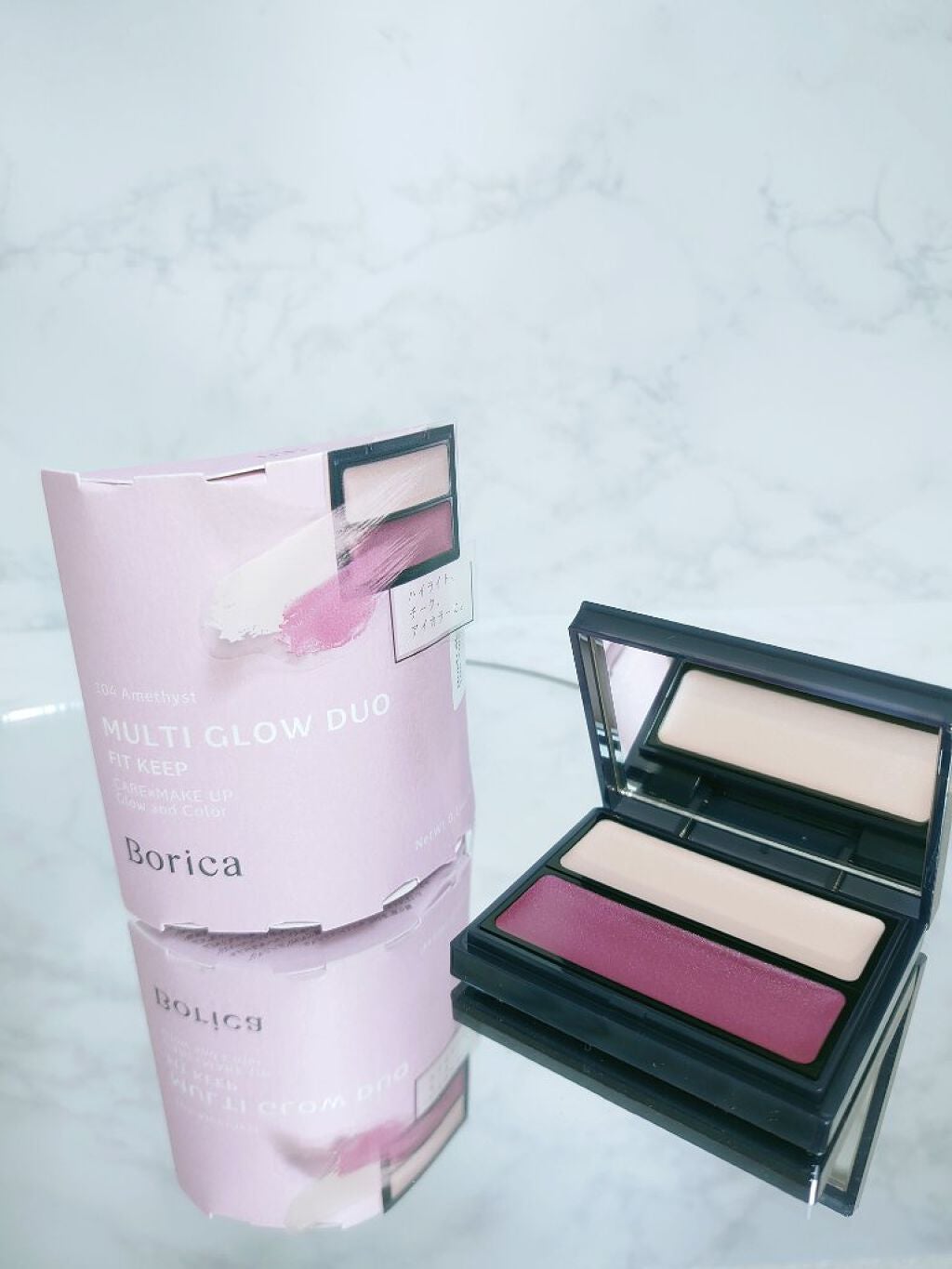 セラムマルチグロウデュオ/Borica/クリームハイライトを使ったクチコミ(1枚目)