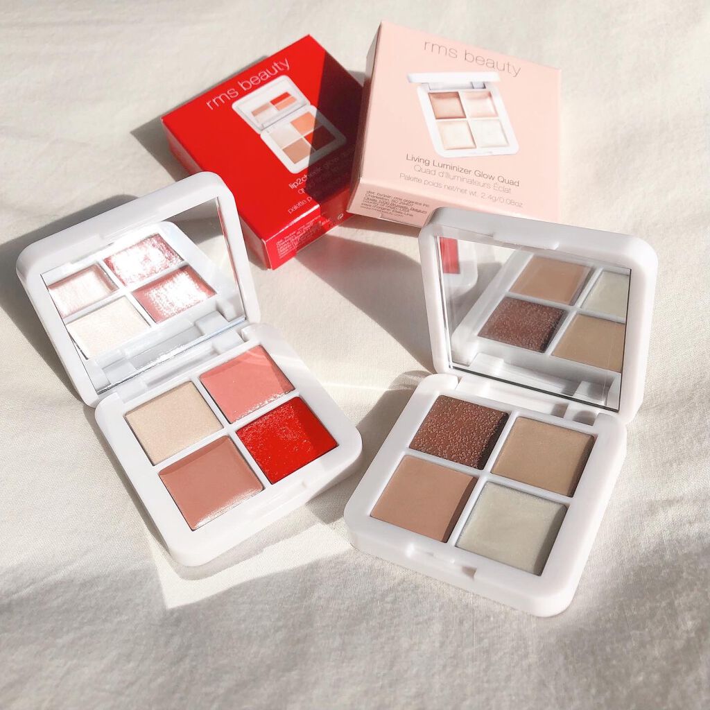 ルミナイザーグロークワッドミニ/rms beauty/クリームハイライトを使ったクチコミ（1枚目）