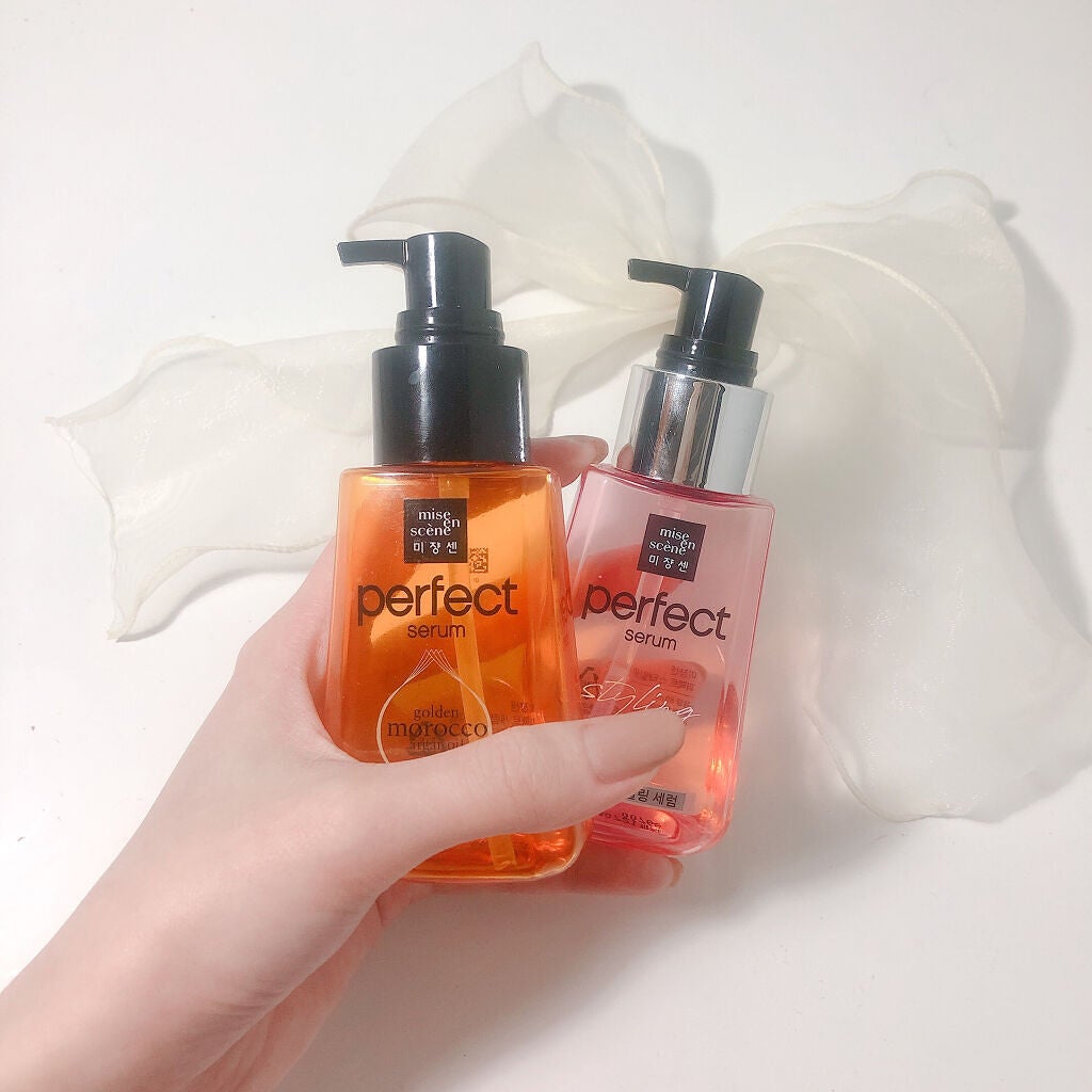 パーフェクト セラム オリジナル/miseenscene/ヘアオイルを使ったクチコミ(3枚目)