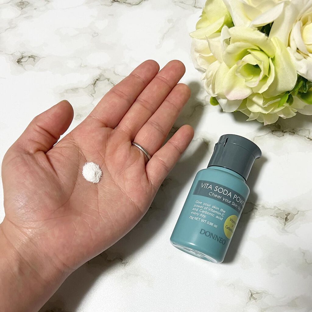 ビタソーダ パウダー/DONNEO/美容液を使ったクチコミ（2枚目）