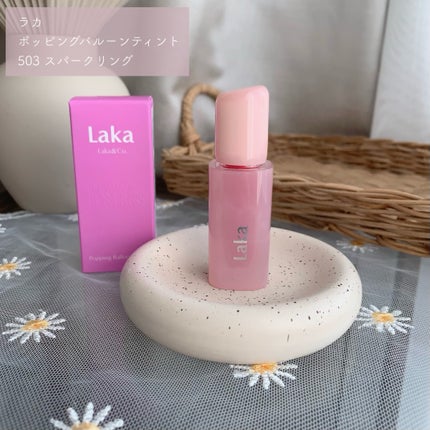ポッピングバルーンティント/Laka/リップティントを使ったクチコミ(2枚目)