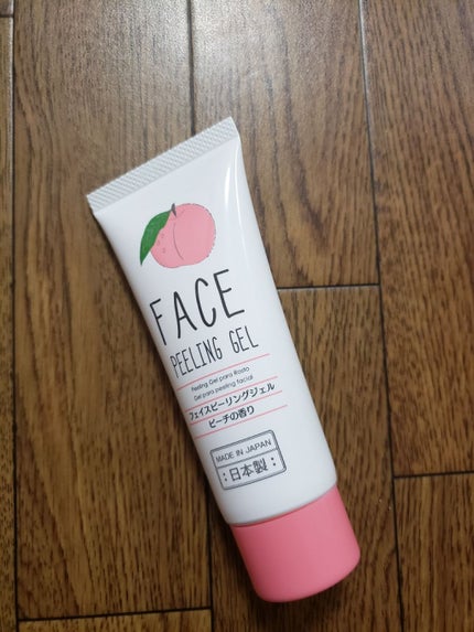 フェイスピーリングジェル ピーチの香り/DAISO/ピーリングを使ったクチコミ(1枚目)