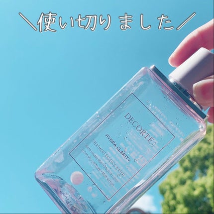イドラクラリティ 薬用 トリートメント エッセンス ウォーター/DECORTÉ/化粧水を使ったクチコミ(1枚目)